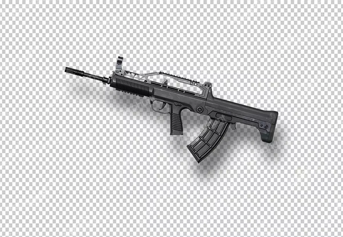 Free Premium PNG PUBG Weapon QBZ95 Rifle