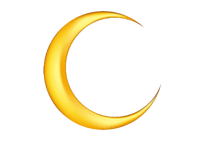 Free Premium PNG Ramadan Crescent
