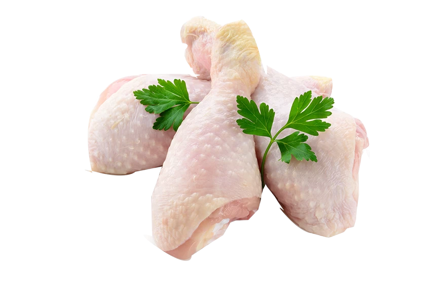 Free Premium PNG Raw chicken meat and parsley isolated on transparent background