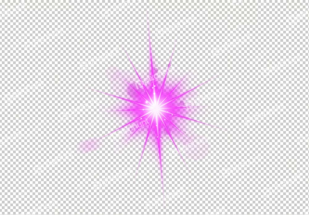 Free Premium PNG Ray effect | Realistic digital Pink lens flare light effect