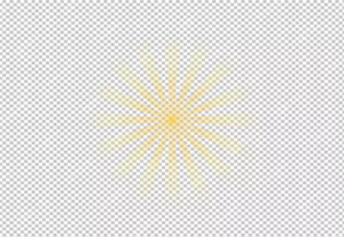 Free Premium PNG ray yellow light | abstract light rays overlay