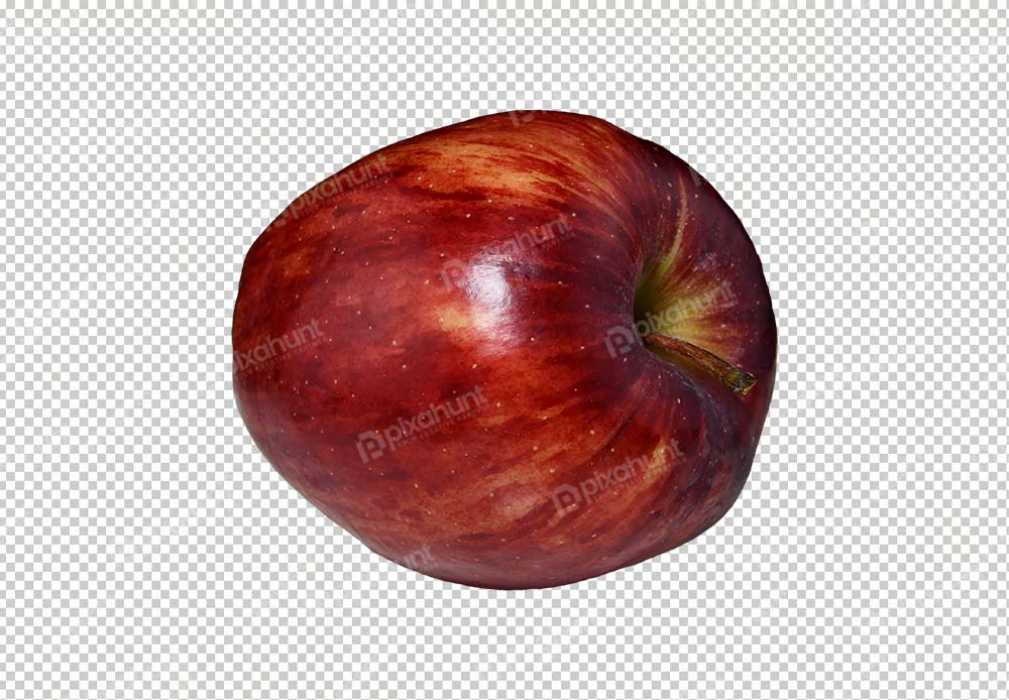 Free Premium PNG Red Fresh Ping An Fruit Snake Fruit | Red apple with drops