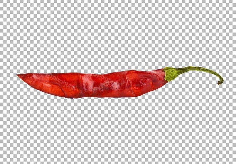 Free Premium PNG Red hot chili pepper isolated on transparent and png clipart
