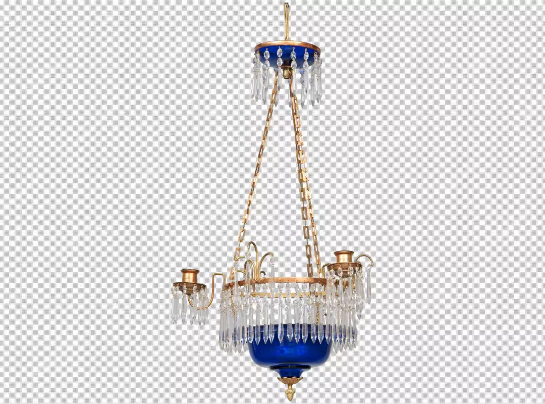 Free Premium PNG Retro chandelier isolated on Transparent  background