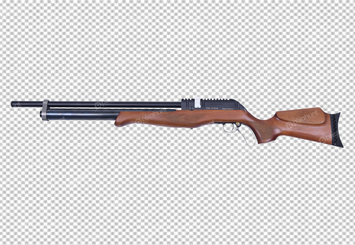 Free Premium PNG Rifle isolated on PNG