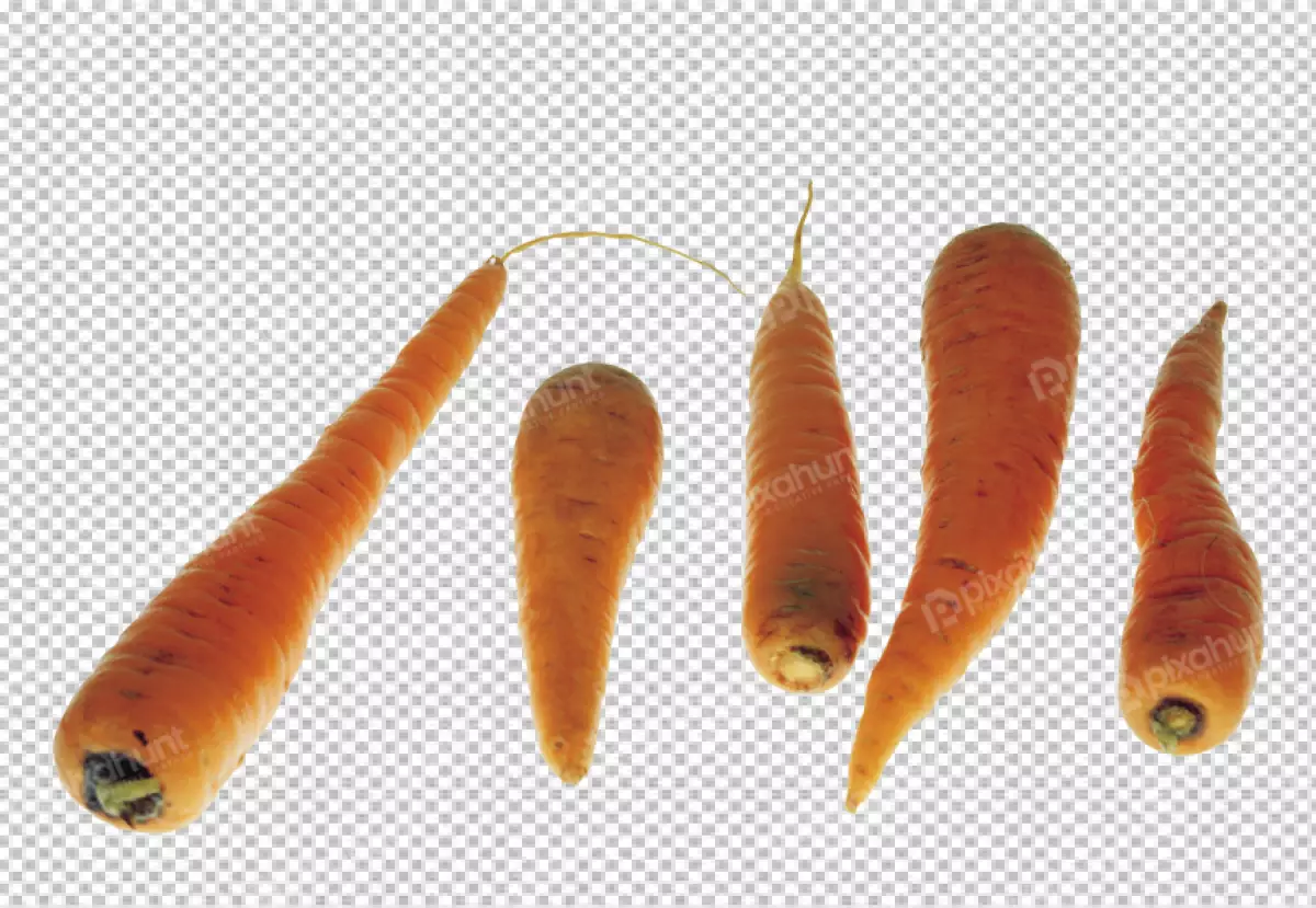 Free Premium PNG Ripe carrots in the bowl , on the png
