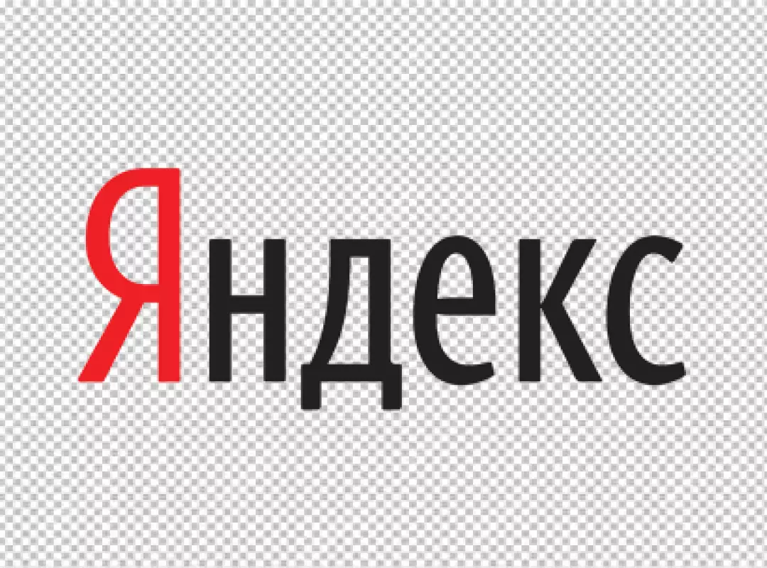 Free Premium PNG Russian biggest search engine Website Yandex logo 
