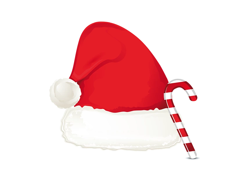Free Premium PNG Santa hat isolated on white surface png