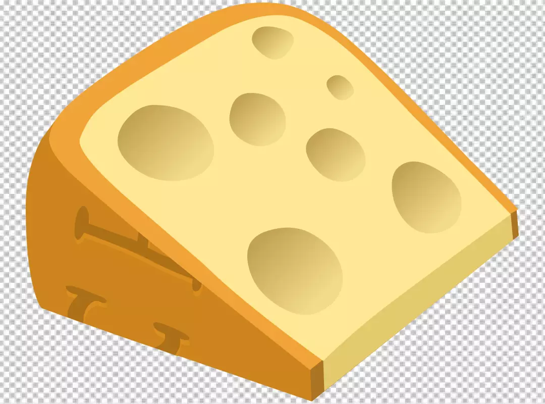 Free Premium PNG Slices of cheese isolated on PNG backgrounds