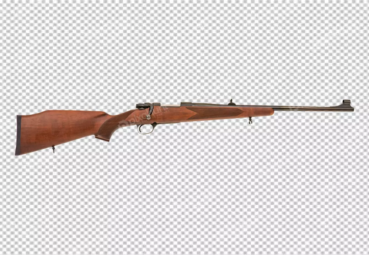 Free Premium PNG Sniper rifle isolated on transparent background without scope