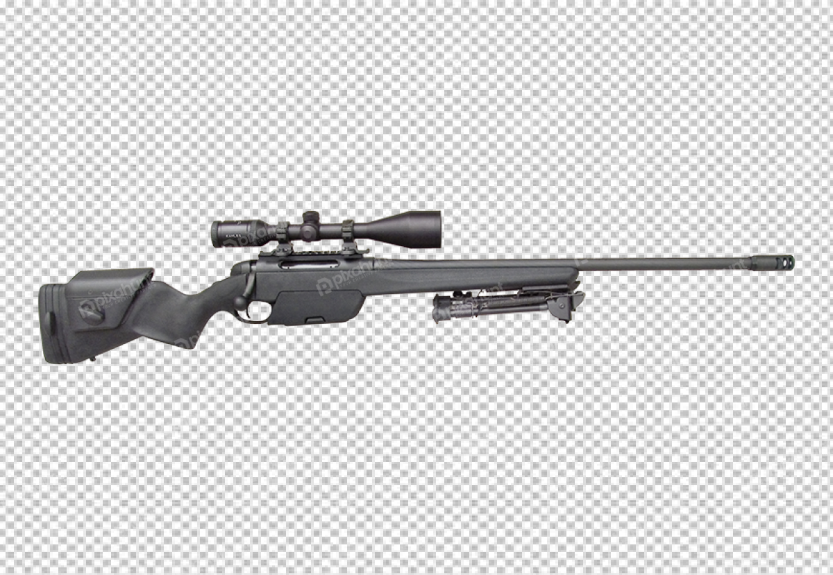 Free Premium PNG Sniper rifle png