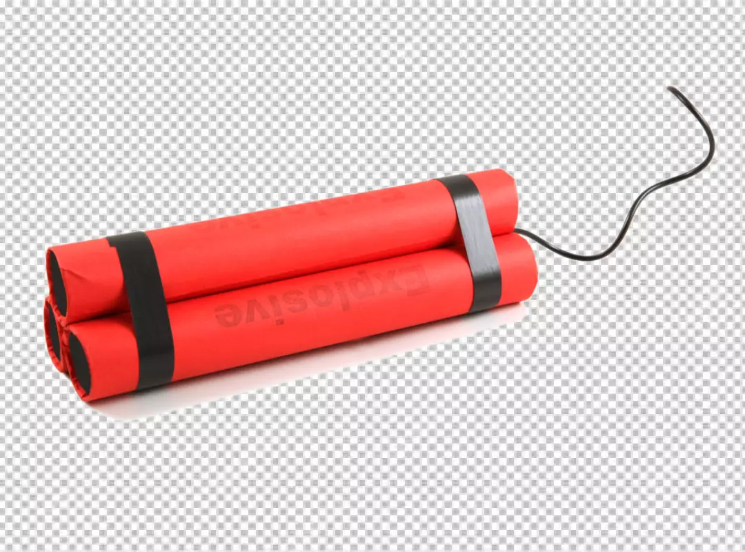 Free Premium PNG Stack of Red Dynamite on a transparent background 