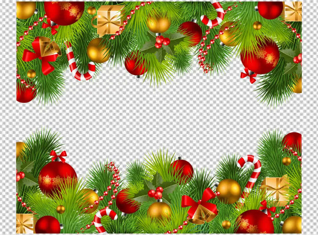 Free Premium PNG Star Of Bethlehem Christmas Clip Art PNG | Christmas Border