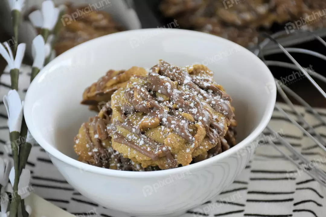 Free Premium Stock Photos Stirfried banana flowers in a bowl with a wooden background oseng jantung pisang