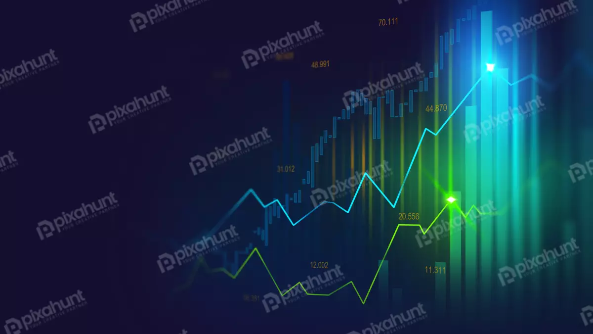 Free Premium Stock Photos Stock market or forex trading graph | Technology Image
