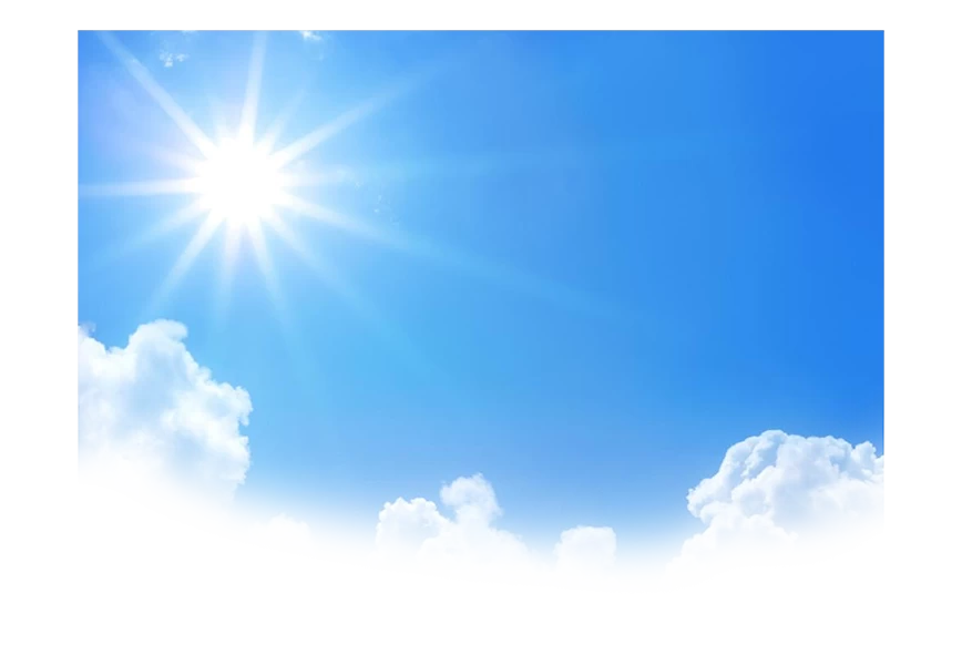 Free Premium PNG Sun light with clouds on sky png