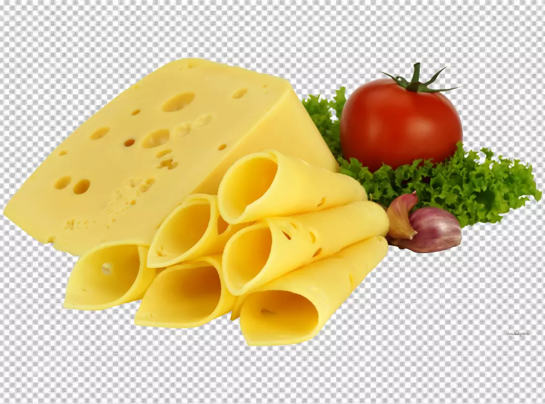 Free Premium PNG Swiss cheese cube isolated on PNG background