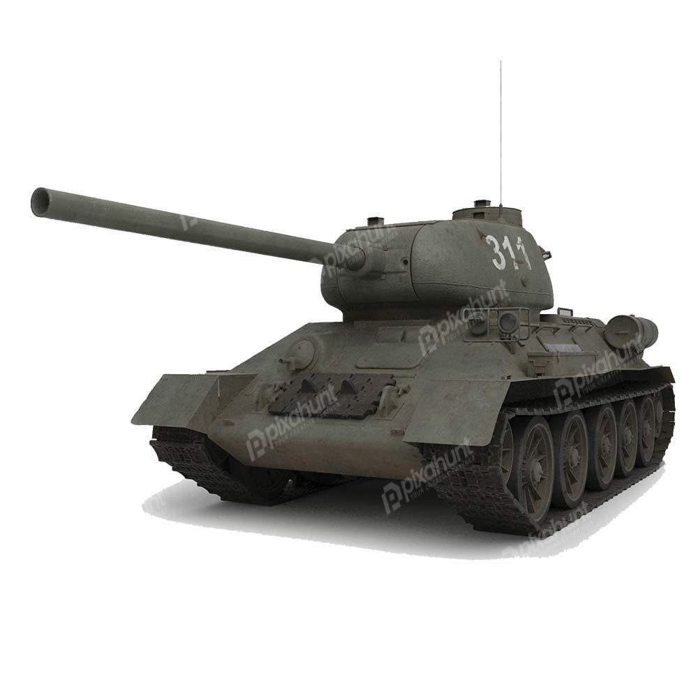 Free Premium PNG The legendary t34 tank of the soviet army during the 2nd world war