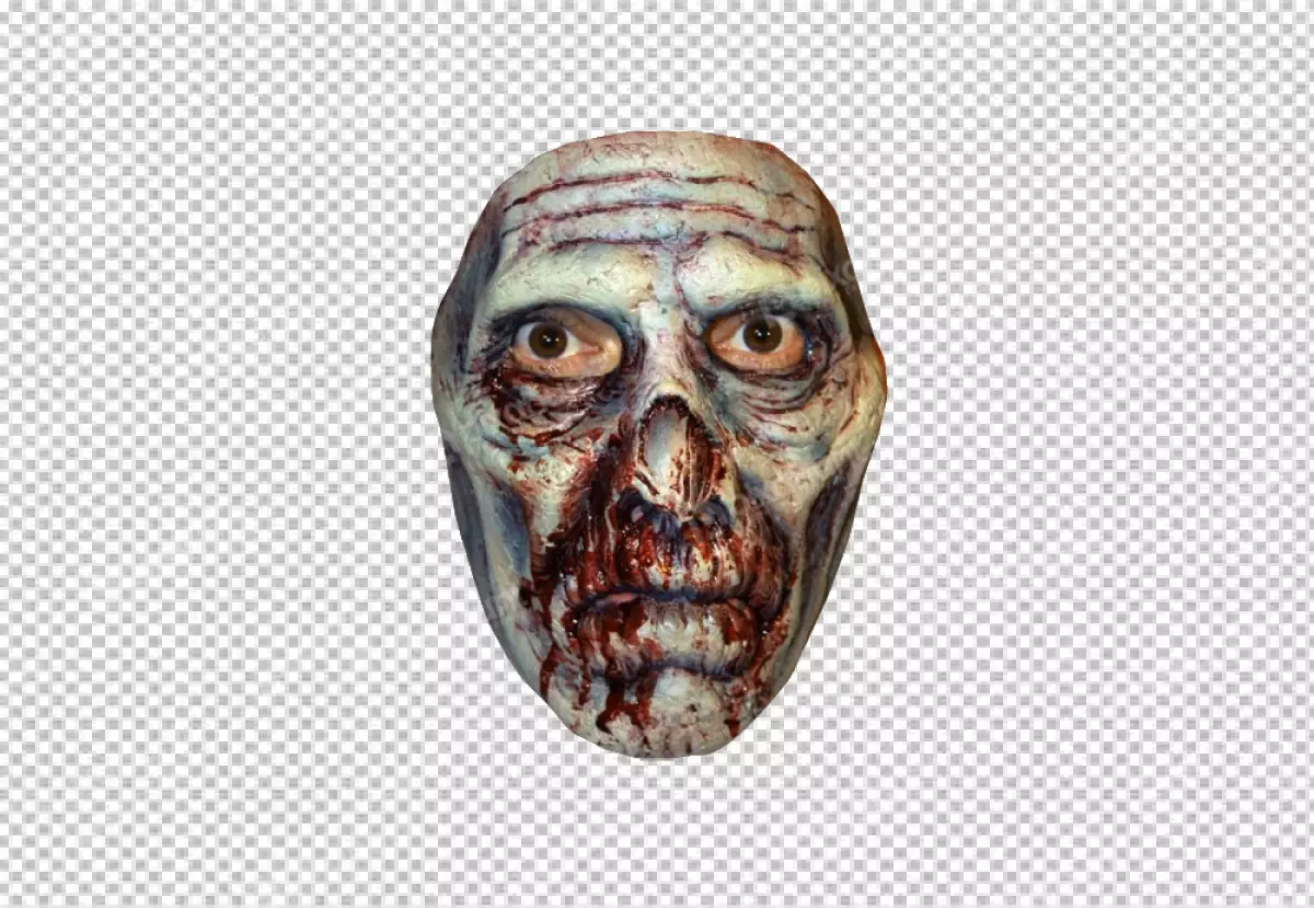 Free Premium PNG The mask is made of latex and is very realistic