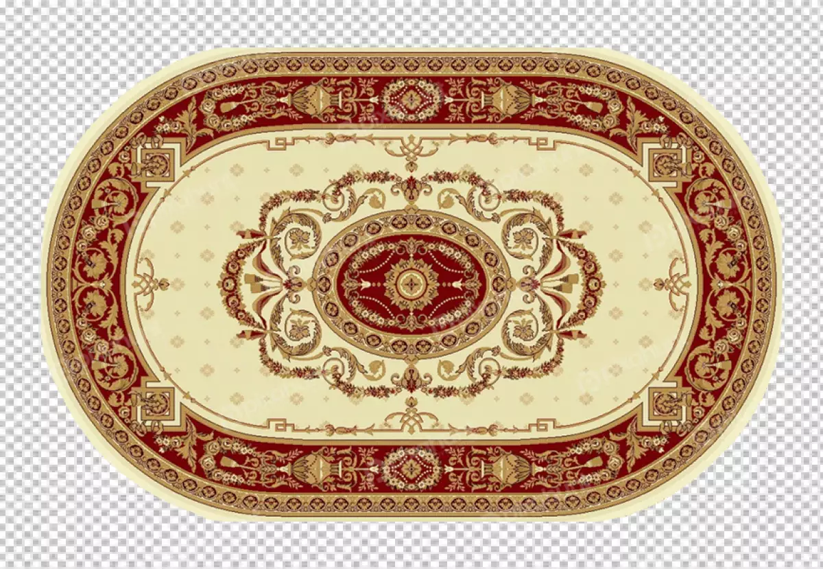 Free Premium PNG The Old Red Persian Carpet Texture, abstract ornament