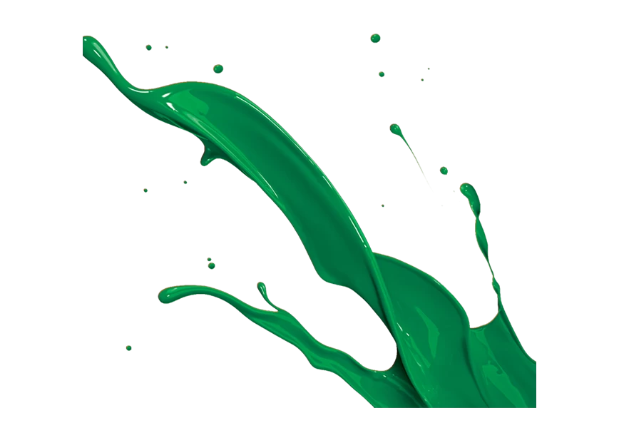 Free Premium PNG Thin green and black lines and splashes drawn