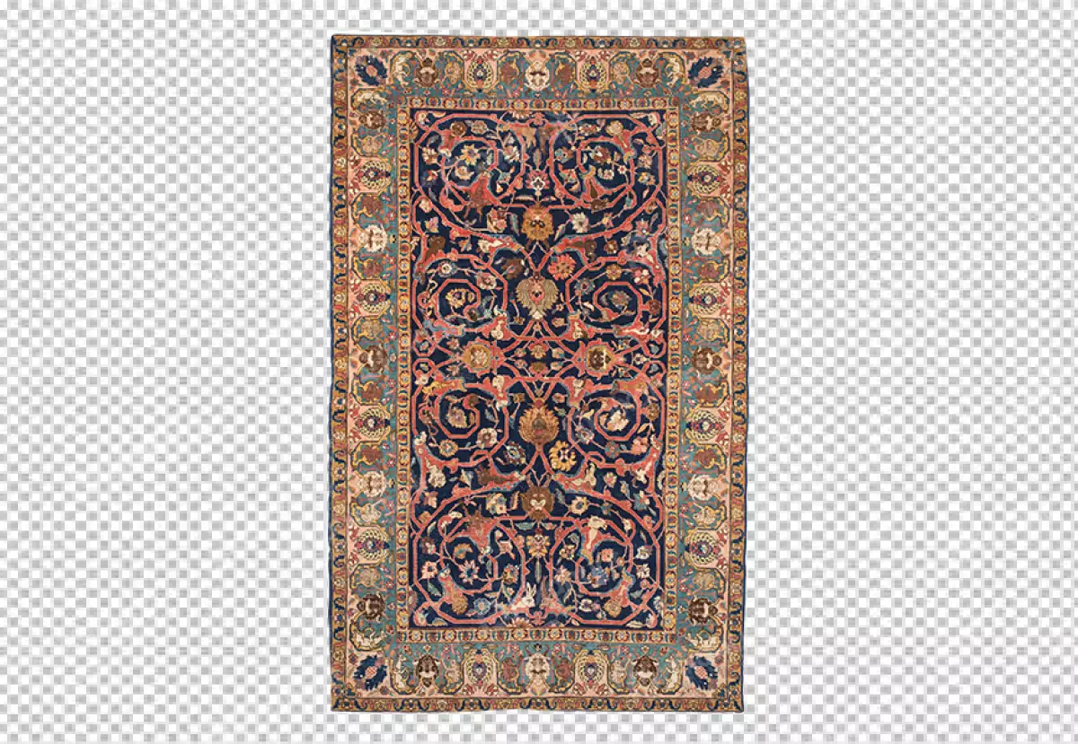 Free Premium PNG Transparent background Textures and patterns in color from woven carpets
