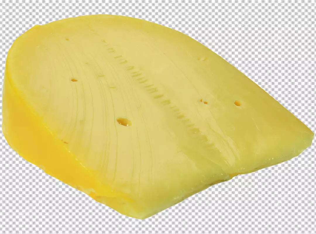 Free Premium PNG Triangular Pieces of Swiss Cheese Close up Isolated  PNG