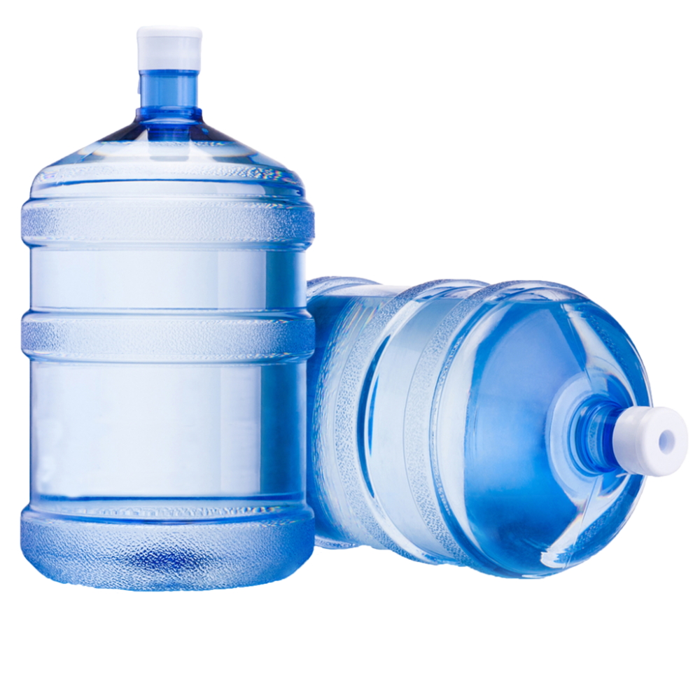 Free Premium PNG Two 5-liter water gallon