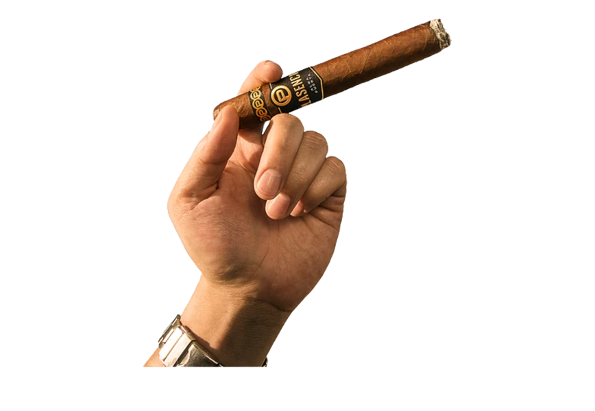 Free Premium PNG uman hand holding cigarette.World no Tobacco day concept transparent background