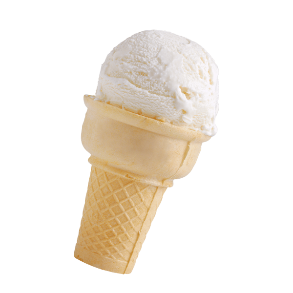Free Premium PNG Vanilla Small Horn Ice Cream
