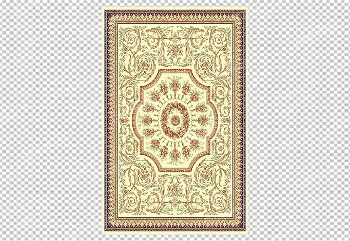 Free Premium PNG Vibrant Ramadan prayer rug isolated on transparent background 