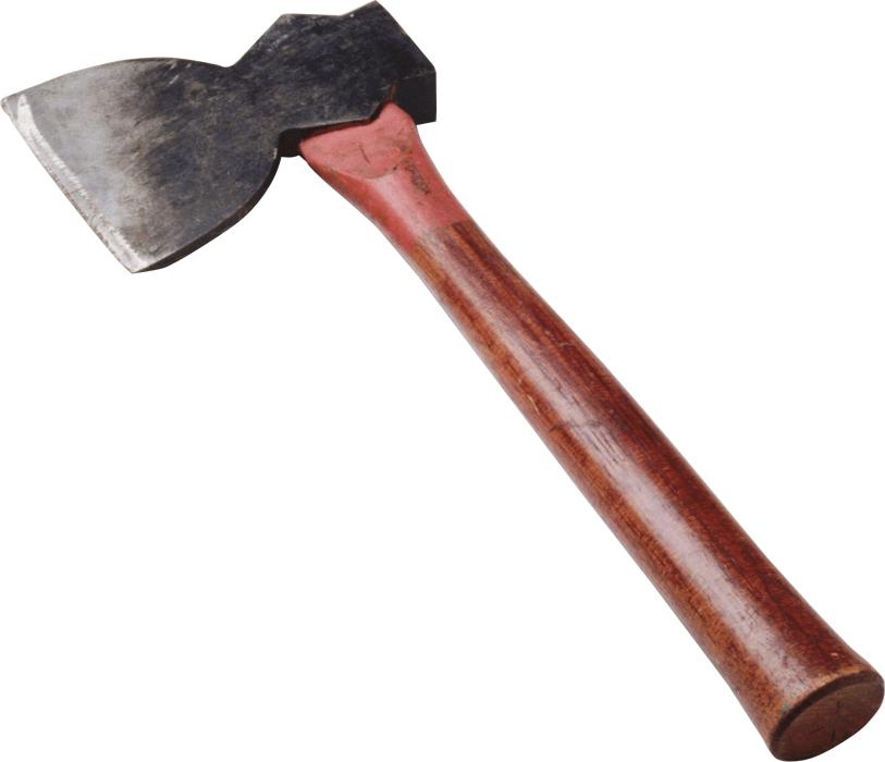 Free Premium PNG Vintage axe with wooden handle PNG
