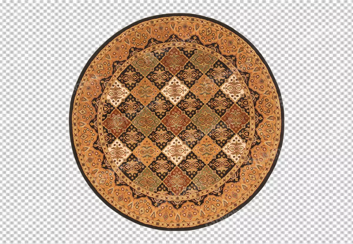 Free Premium PNG Watercolor of Afghan War Rug War Related Motifs Pattern Asymmetrical Carpet 