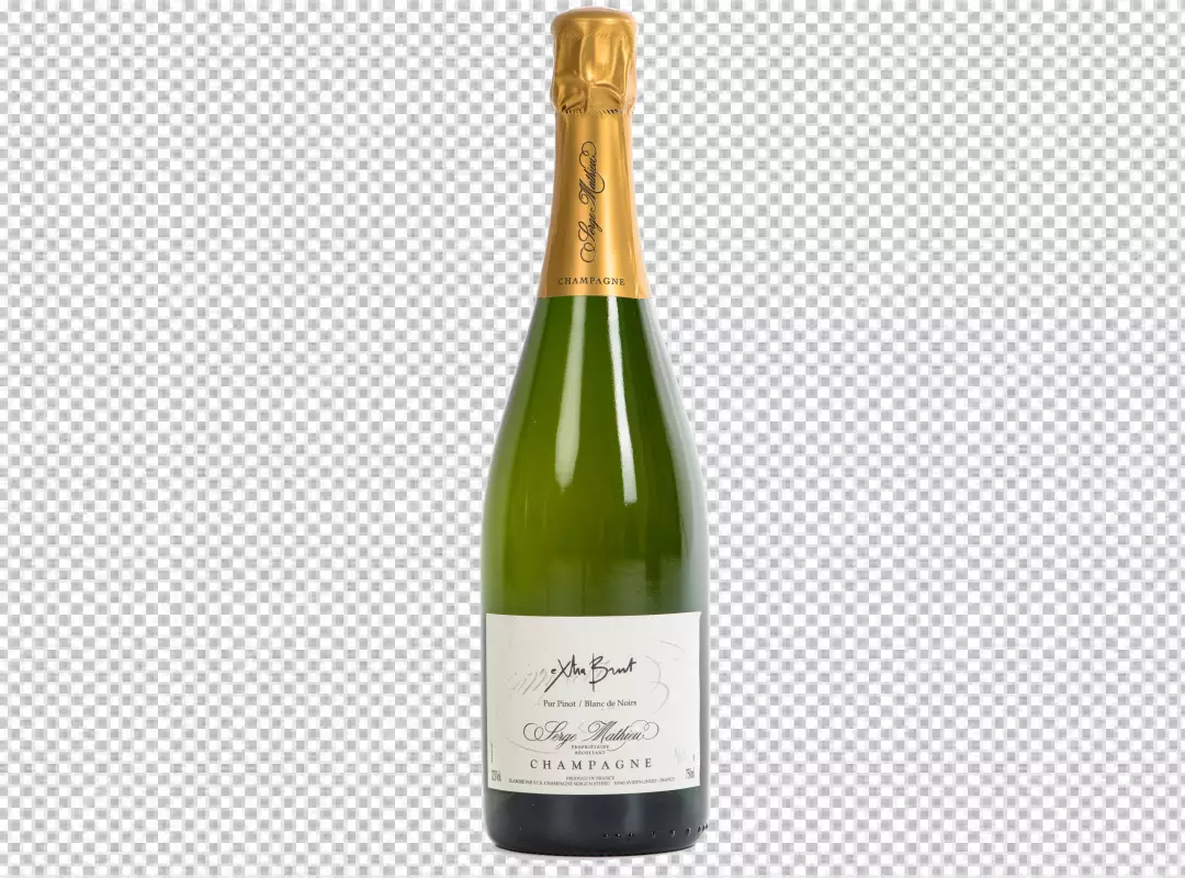 Free Premium PNG Wine Bottle isolated on transparent background
