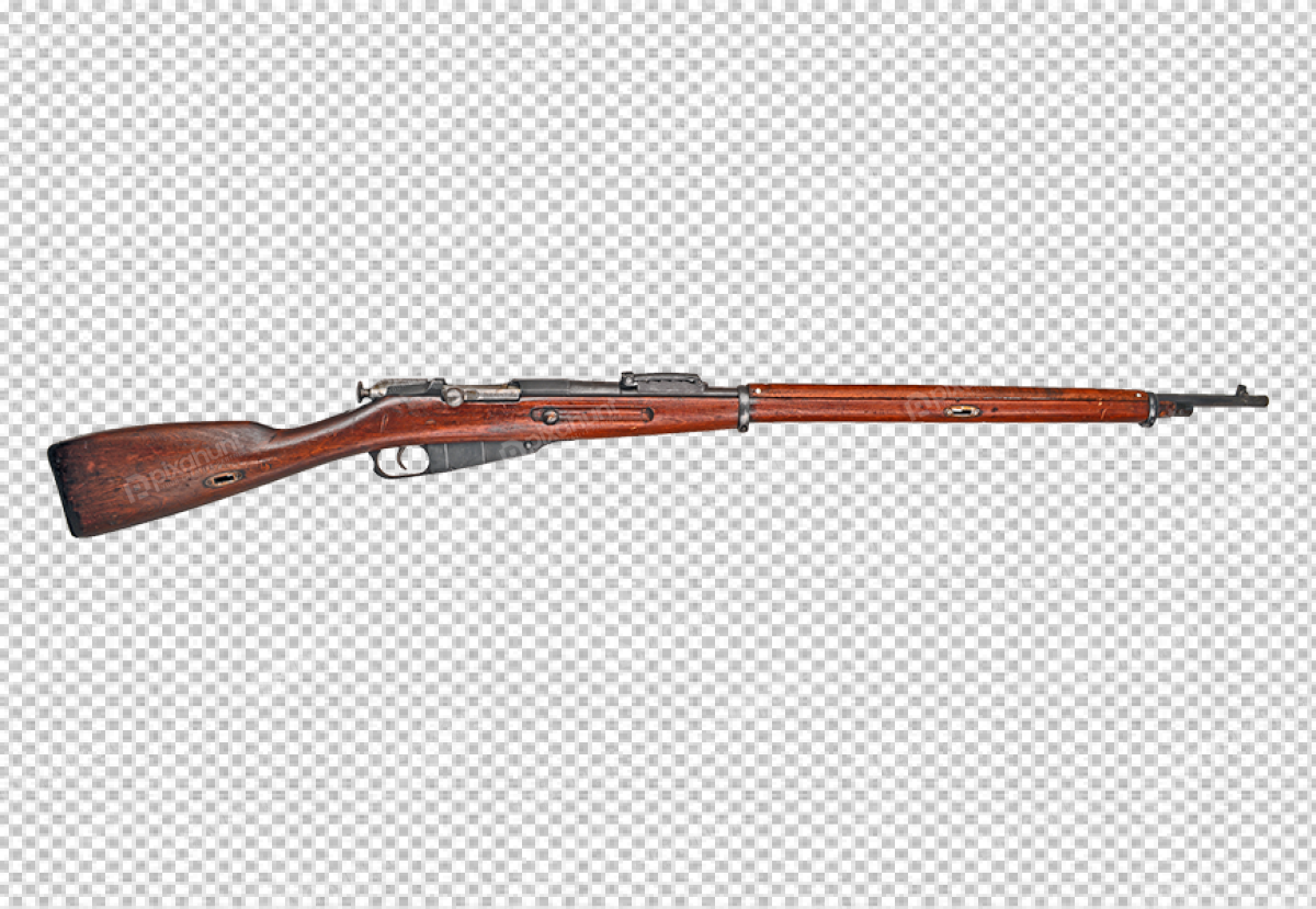 Free Premium PNG wood color sniper rifle