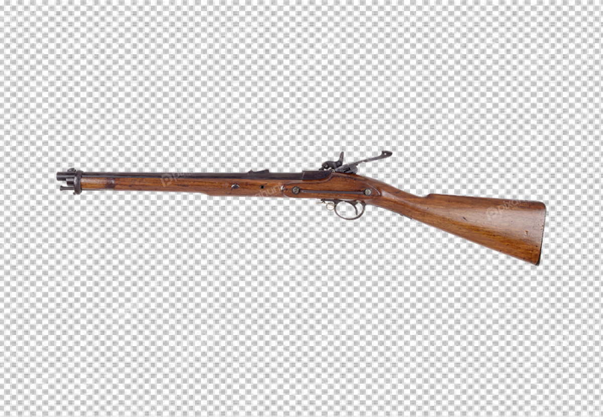 Free Premium PNG Wooden and metal body sniper