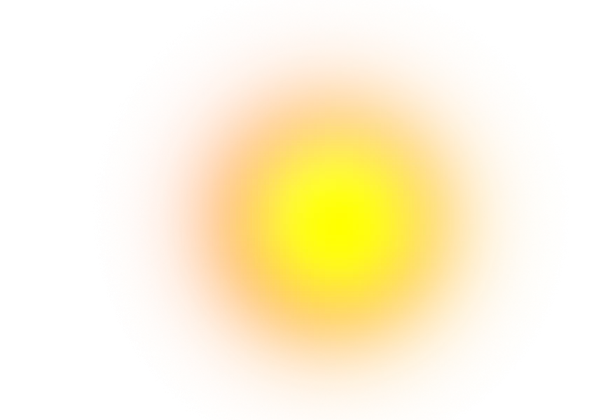 Free Premium PNG yellow sun a flash a soft glow without departing rays star flashed with sparkles