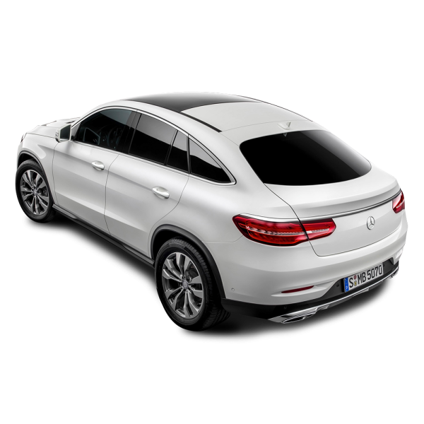 Free Premium PNG Mercedes Benz Back View White Car