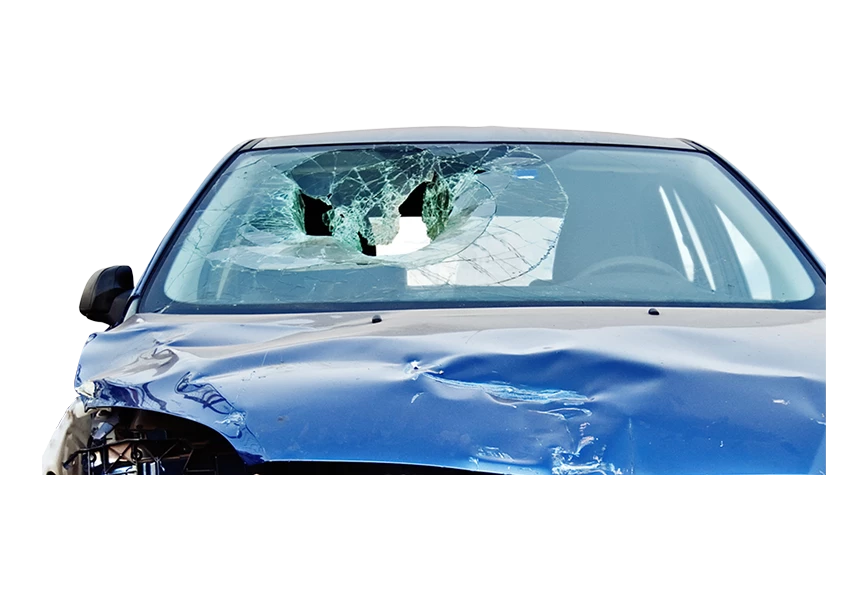 Free Premium PNG car glass broke