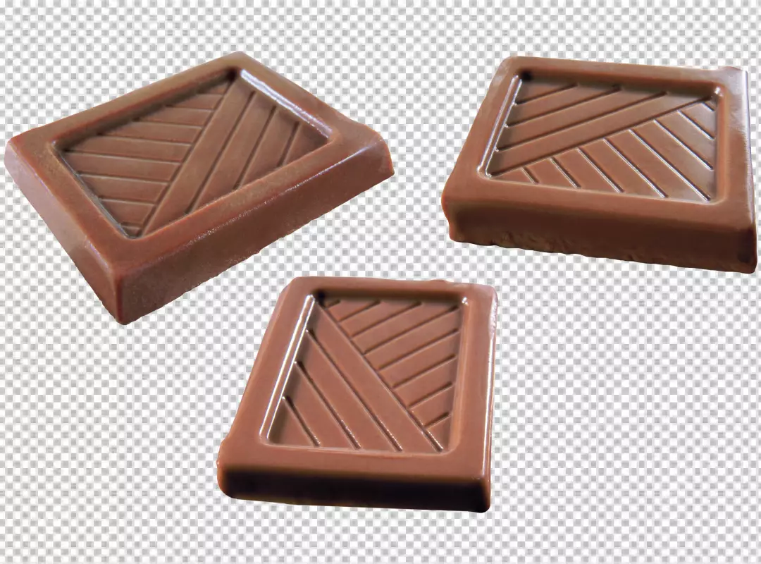 Free Premium PNG delicious chocolate bar pieces