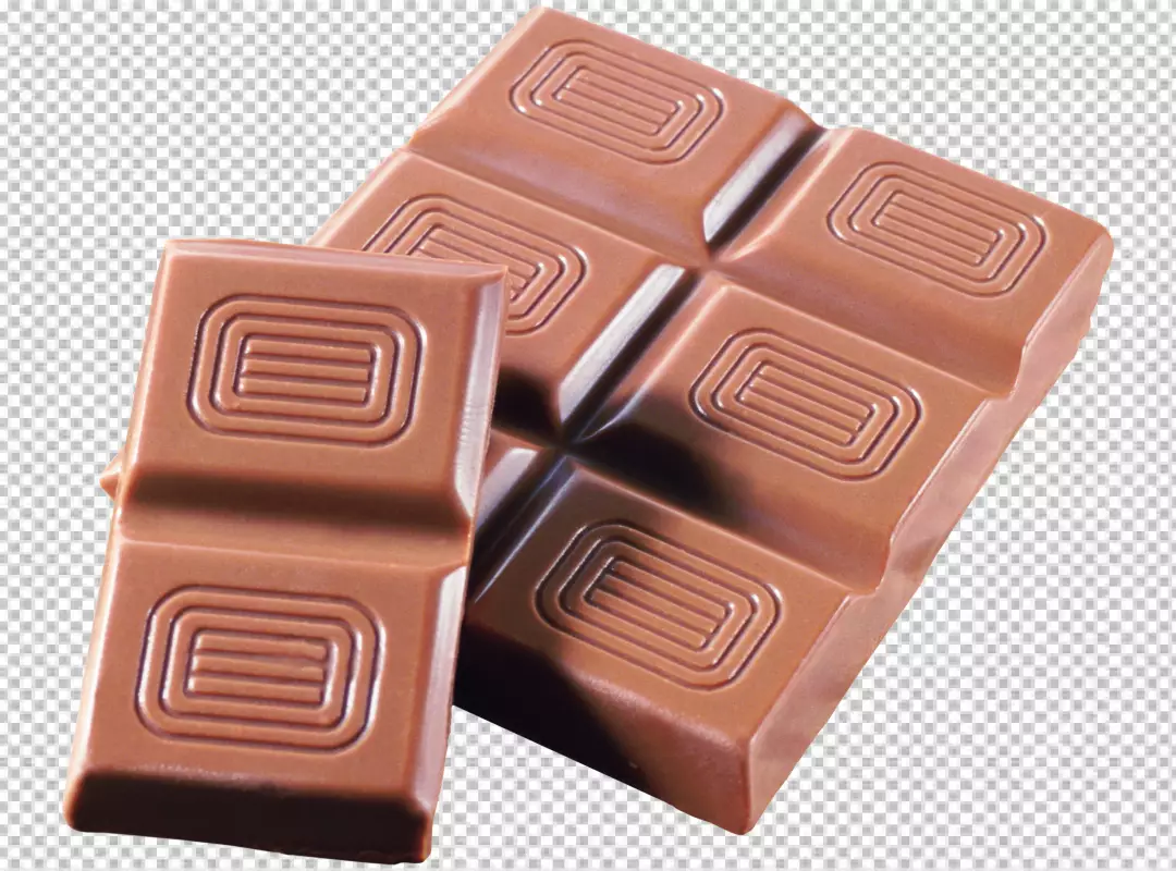 Free Premium PNG Close up on delicious chocolate bar transparent background png