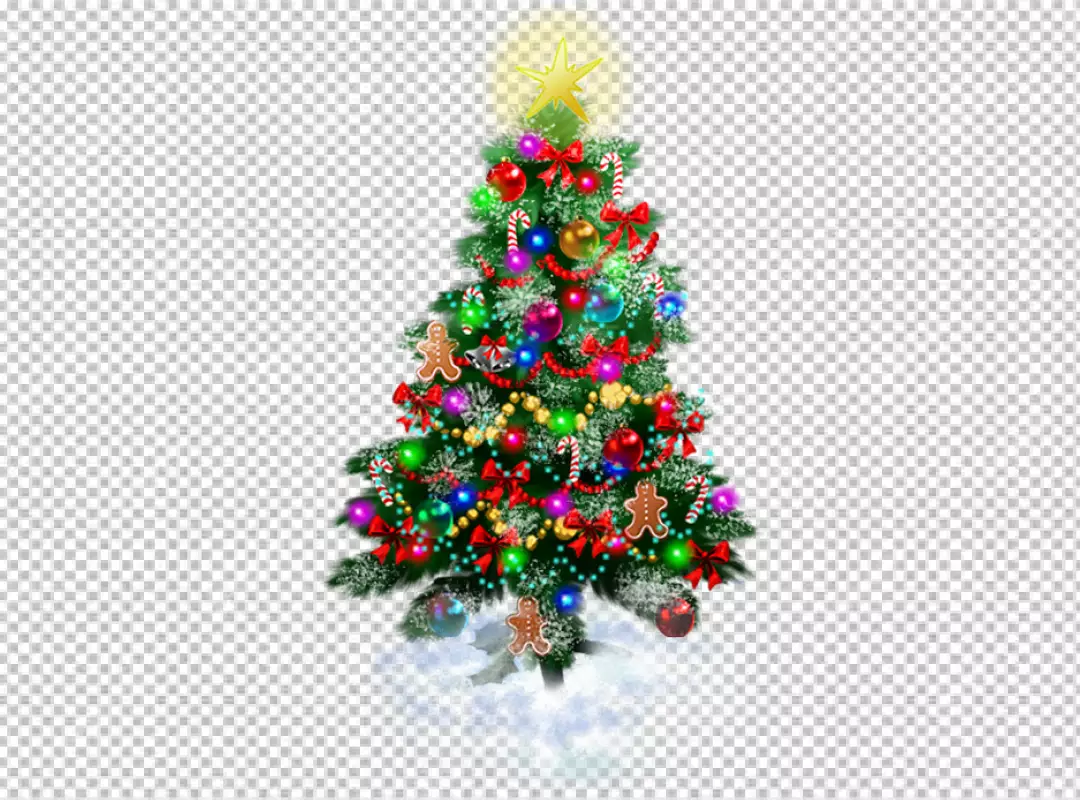 Free Premium PNG Festive evergreen delight sparkling yuletide symbol isolated