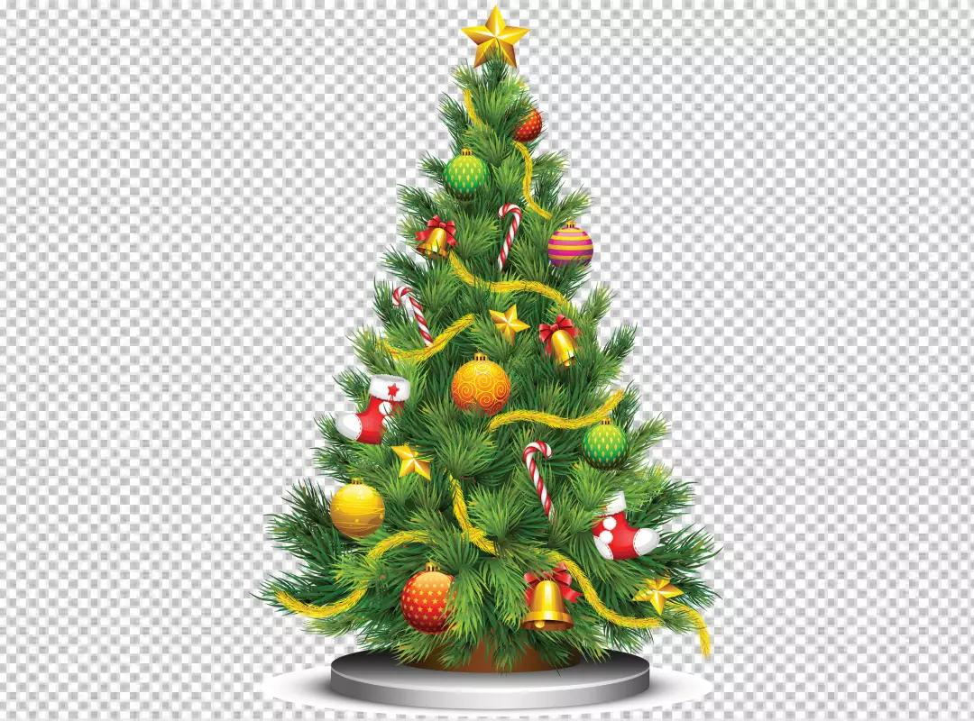 Free Premium PNG Festive Merry Christmas Elements on Transparent Background Perfect for Holiday PNG