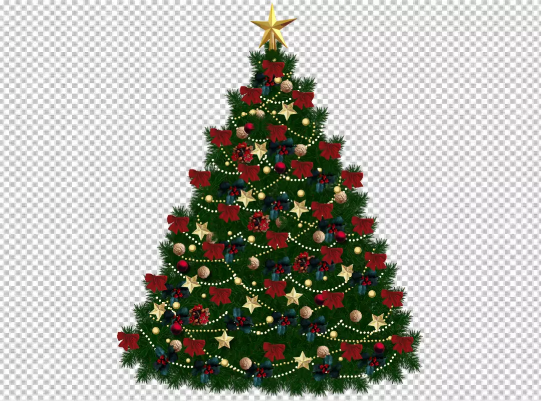 Free Premium PNG Festive Merry Christmas Elements on Transparent Background 