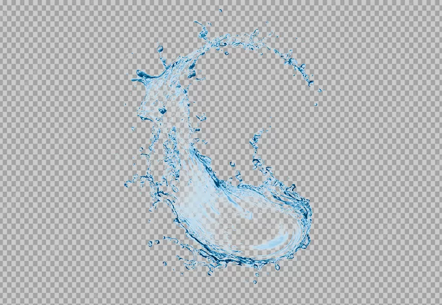 Free Premium PNG Realistic high-quality Water Splash