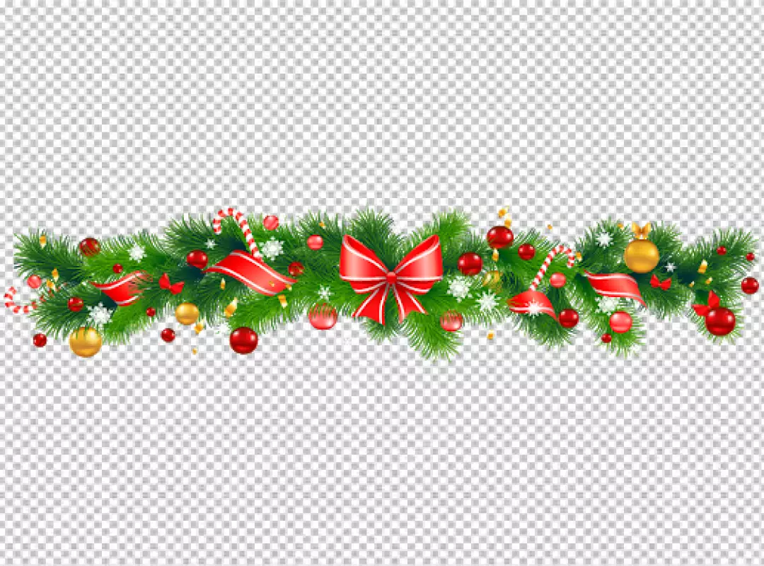 Free Premium PNG Christmas border design