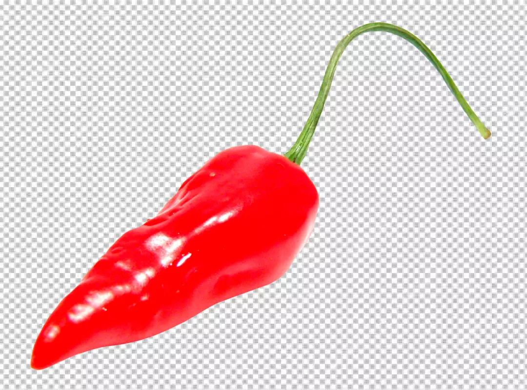 Free Premium PNG Macro shot of a paprika pepper isolated on transparent background