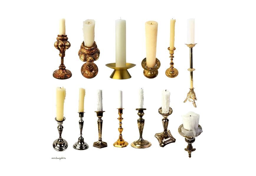 Free Premium PNG Decorative candles