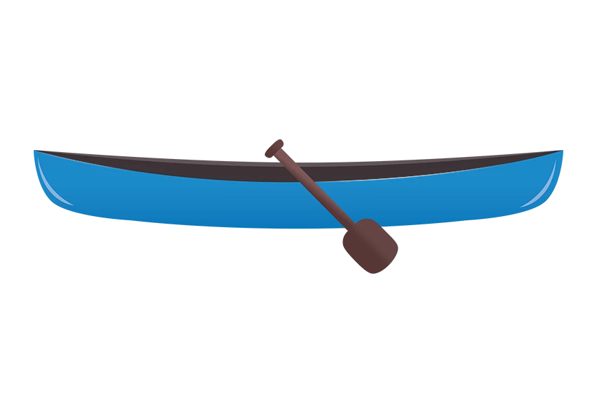 Free Premium PNG Blue wooden fishing boat isolated on PNG