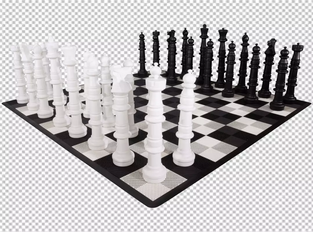 Free Premium PNG Cinematic view of a singular chess piece on  PNG background